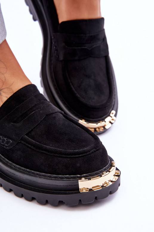 Tassel embellishments studs on sale loafers