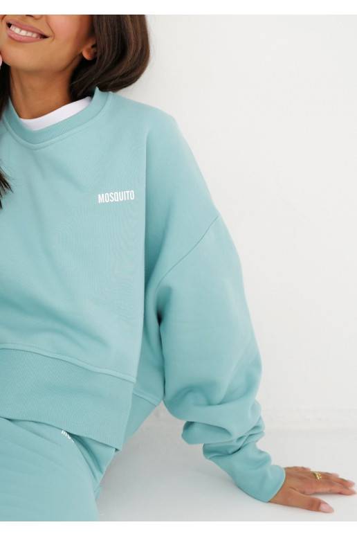 Shore Aqua blue jumper