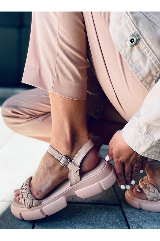 Nude discount teva sandals