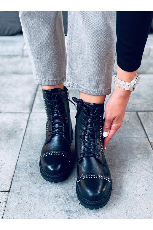 Rocky black sale leather boots