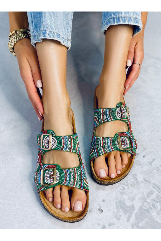 Slippers   ADAORA GREEN