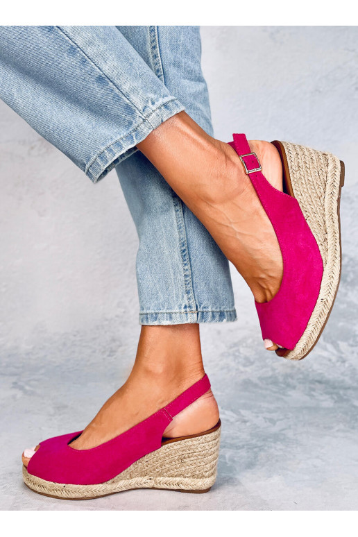 Fuchsia espadrilles on sale