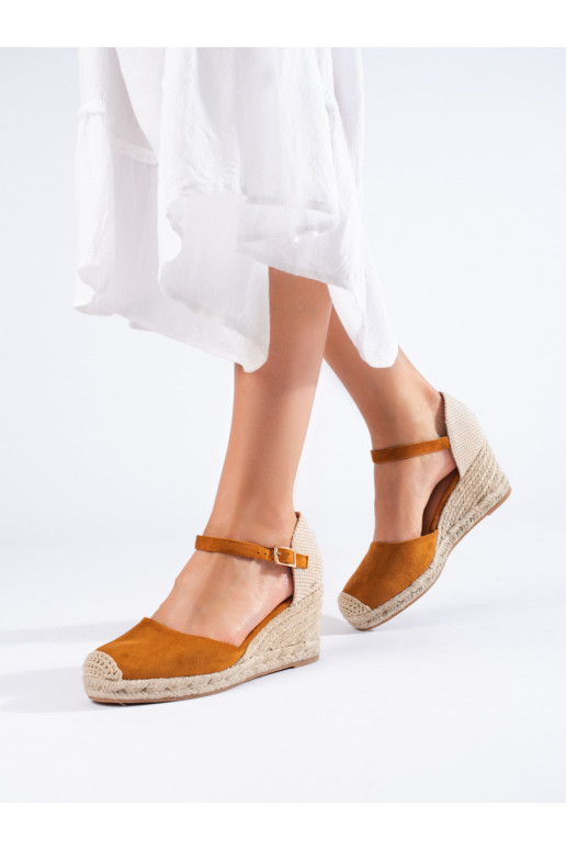   espadrilles  Shelovet Brown color