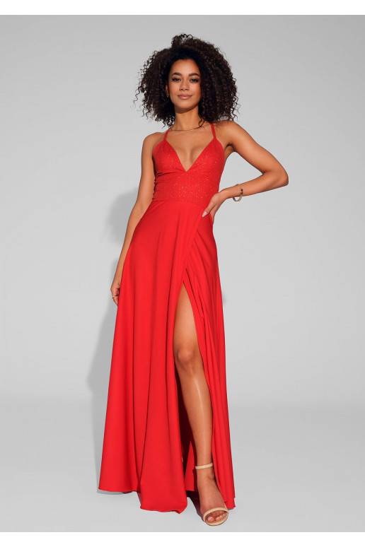 Lipsy red hot sale maxi dress