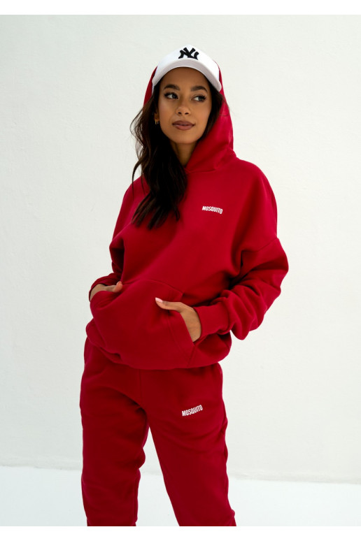 Pure - Cherry red hoodie