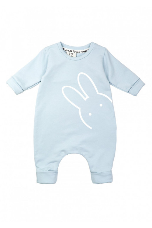 Light blue long sleeved romper &quot;bunny&quot;