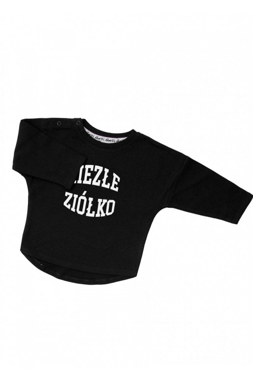 Black kids sweatshirt &quot;niezłe ziółko&quot;