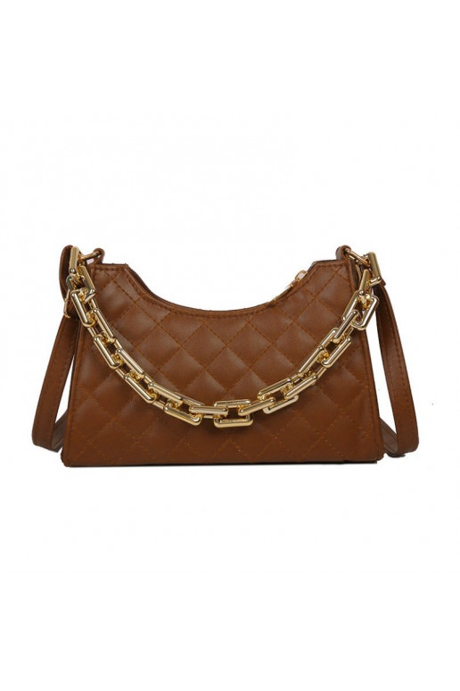 Elegant Women's handbag Brown color T240BR