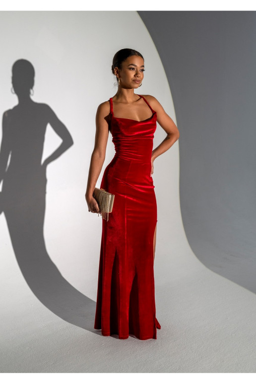 Buy online Burgundy Solid Shoulder Strap Dress from western wear for Women  by Trend Arrest for ₹999 at 50% off | 2024 Limeroad.com
