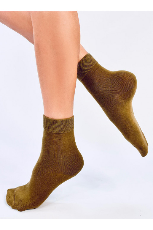  Socks  AUTUM khaki colors