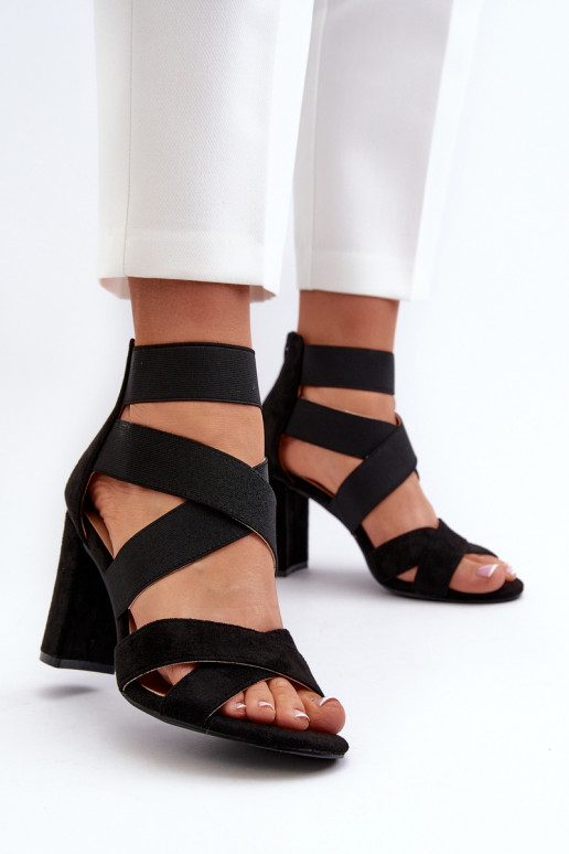 Women's Sandals with Straps Black Obissa