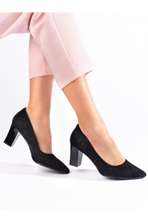  black High heels on the heel Sergio Leone