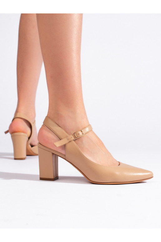   High heels beige Sergio Leone