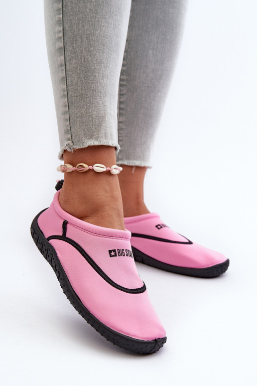 Women's Water Shoes Pink Big Star NN274A800