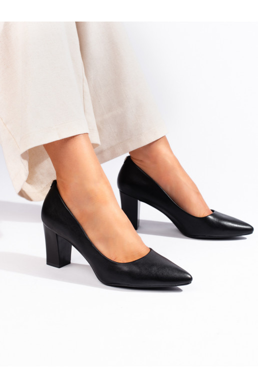   black High heels on the heel Sergio Leone