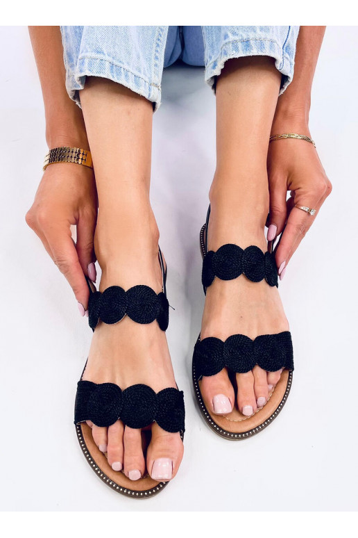 Women's sandals RAULET BLACK