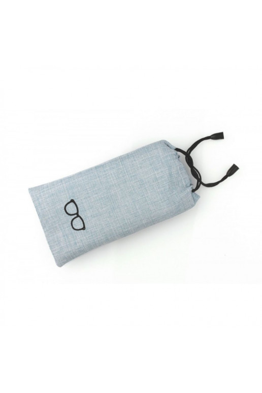 Glasses case blue ETUI-11N