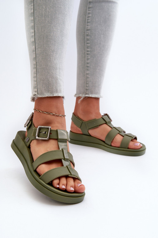Scented Women's Sandals ZAXY NN285005 Green