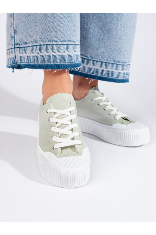   shoes with platform green
