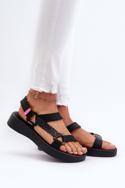 Scented Sandals with Velcro ZAXY LL285062 Black