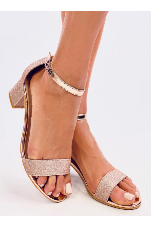 Stylish high-heeled sandals COSTELLO CHAMPAGNE