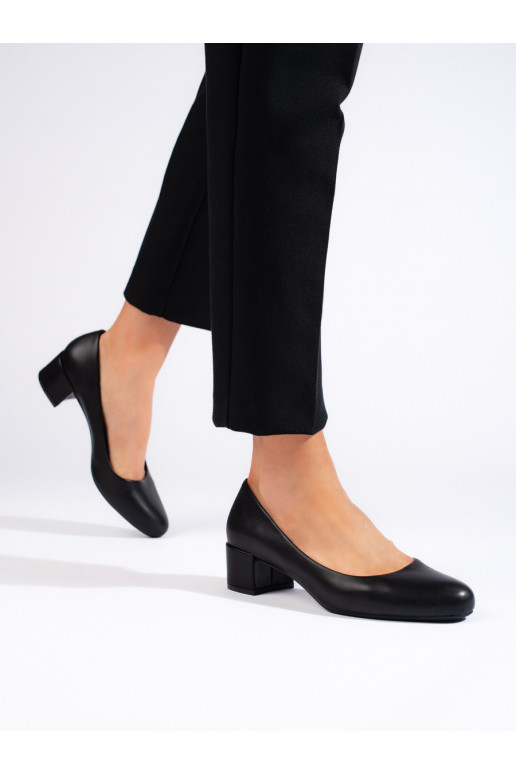 Elegant style black High heels  Sergio Leone