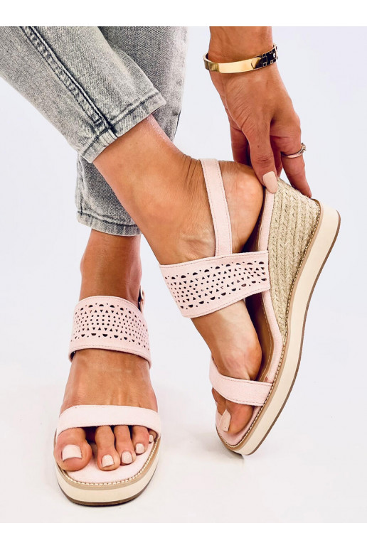 sandals espadrilles  DEBEVE PINK