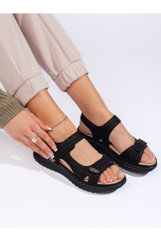 Sporty style sandals  black