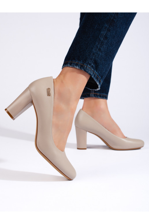 gray High heels on the heel Sergio Leone