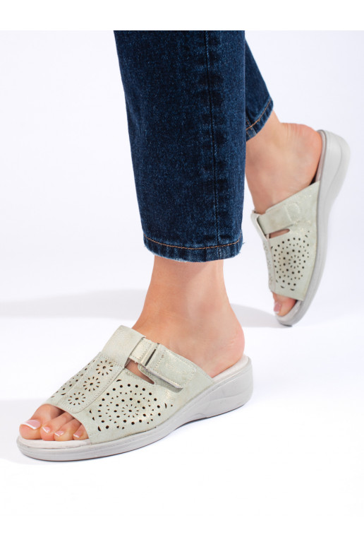 with elements of openwork  sandals  