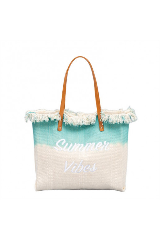 Beach bag bohemian style  zielona ombre TP14ZIE