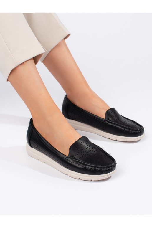 black Women's moccasins