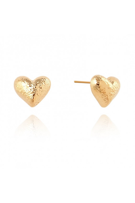 Stainless steel earrings platerowane cover with gold,  KST3236