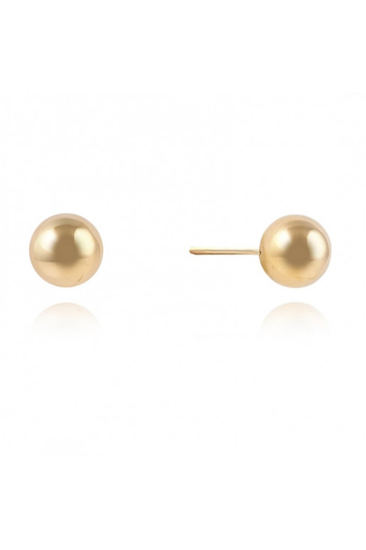 Stainless steel earrings platerowane cover with gold,  KST3242