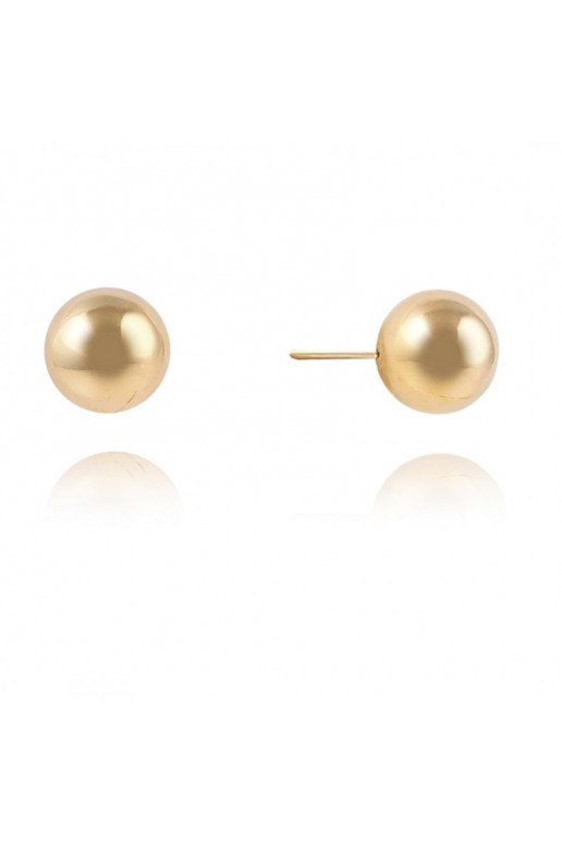 Stainless steel earrings platerowane cover with gold,  KST3243