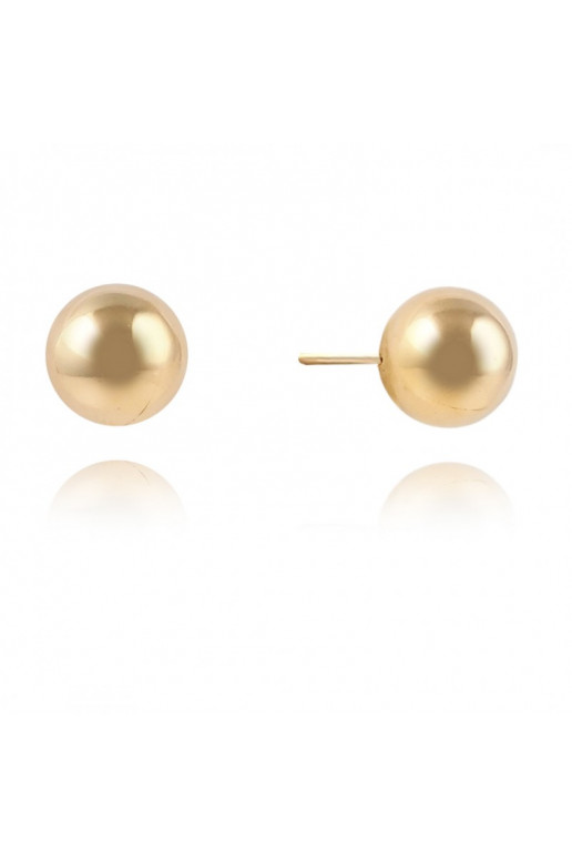 Stainless steel earrings platerowane cover with gold,  KST3244