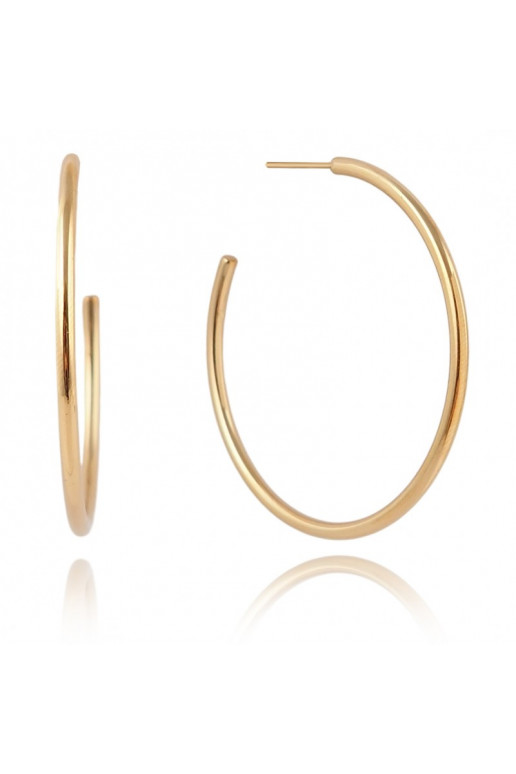 Stainless steel earrings platerowane cover with gold,  KST3253