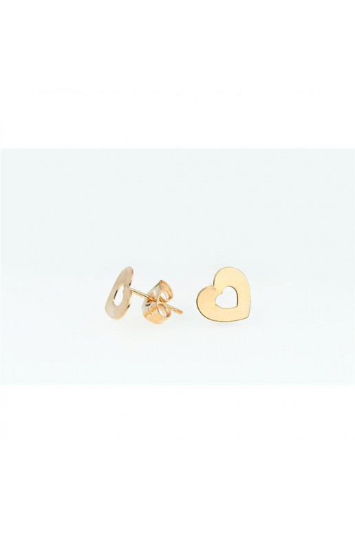 Stainless steel earrings - Hearts KST672Z