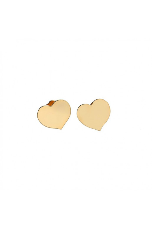 Stainless steel earrings - Hearts KST670