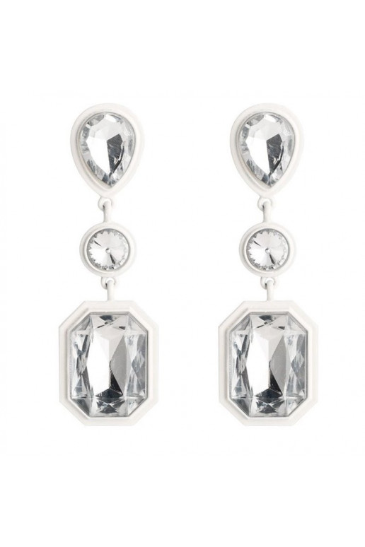 Earrings  White color K976B