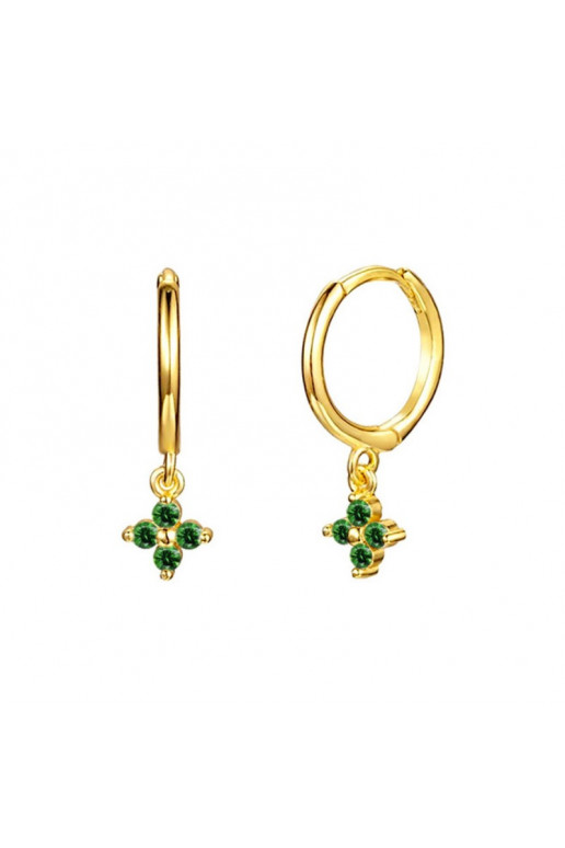 gold color-plated stainless steel earrings   KST2052ZIE