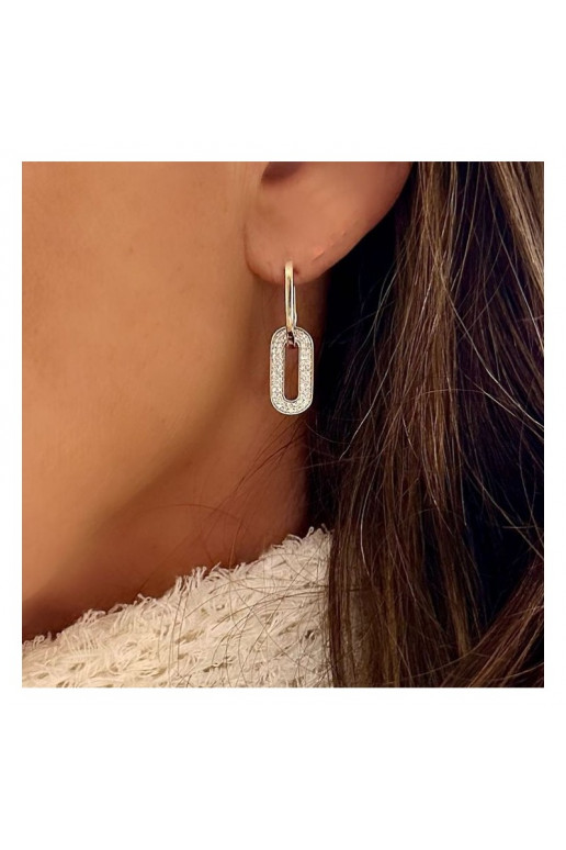 Long dangling earrings K1636