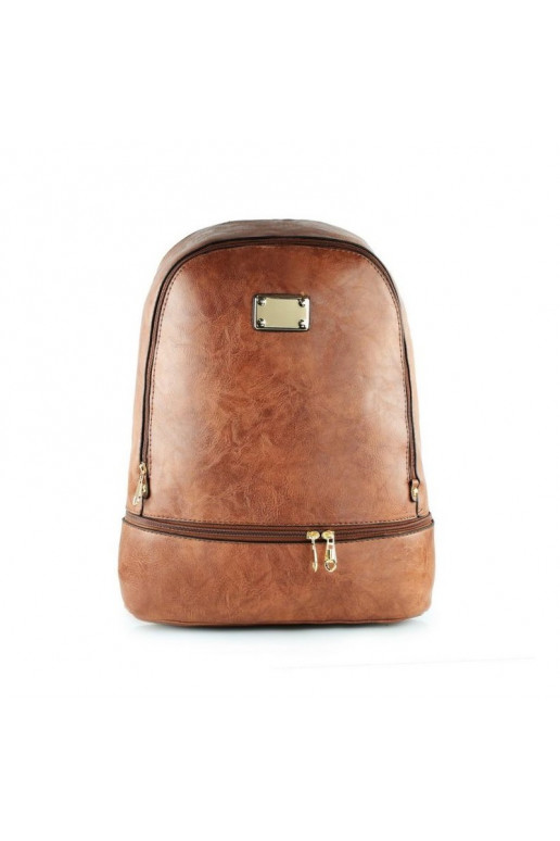 Women's backpack Brown color PL113BR