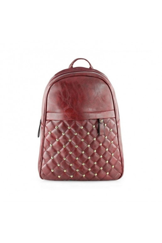 Women's backpack burgundy PL115BOR