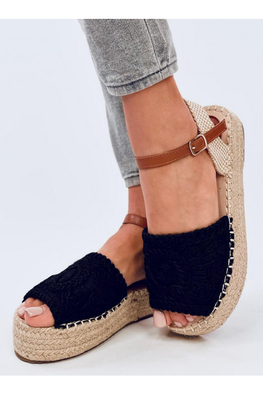 sandals espadrilles Boho INGRAM BLACK