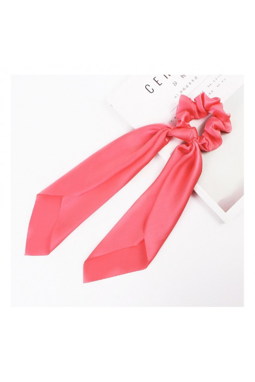 Fashionable hair band with long details pink PIN UP GUM5CR