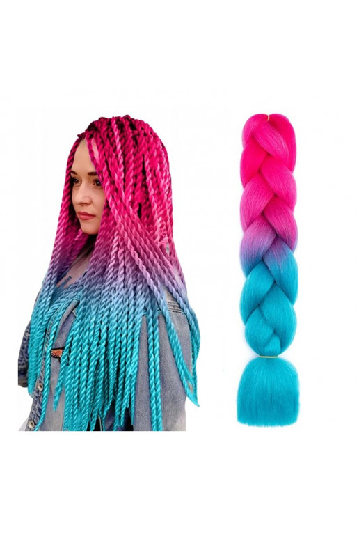 Synthetic hair 120 cm  ombre WLS05