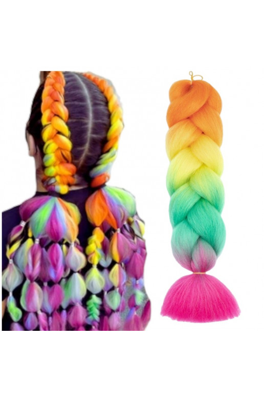 Synthetic hair 120 cm  ombre WLS03