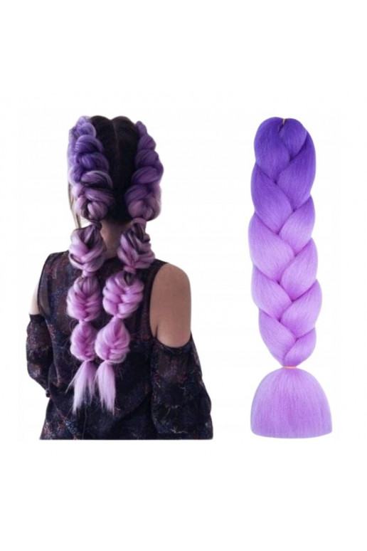 Synthetic hair  120 cm  ombre WLS38