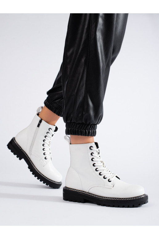 White color women's boots BIG STAR KK274539